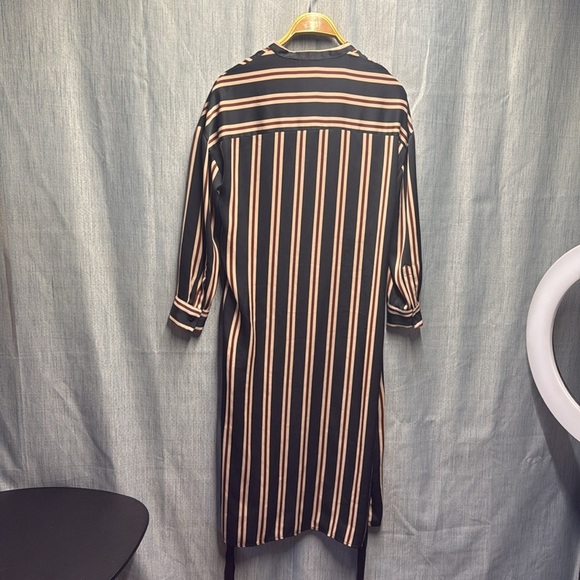 Zara long sleeve tie up dress size XS - Picture 9 of 10